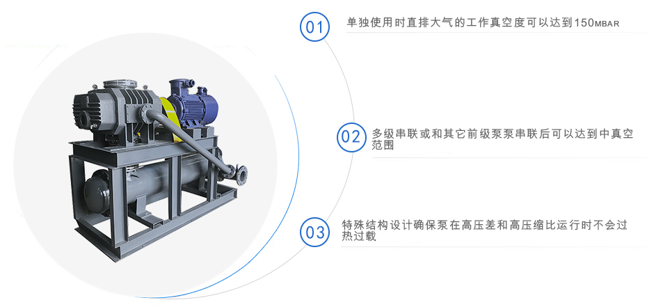 ZJQ氣冷式羅茨真空泵 ZJQ氣冷式羅茨真空泵